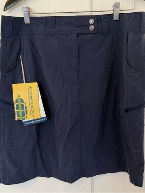 Exofficio Nomad Skirt, Midnight, Size 14